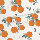 LOUISE - Lasten tapetti - Oranssi kuvio