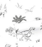 DINOSAURUS - Taustakuva - Dinosaurus motiivi