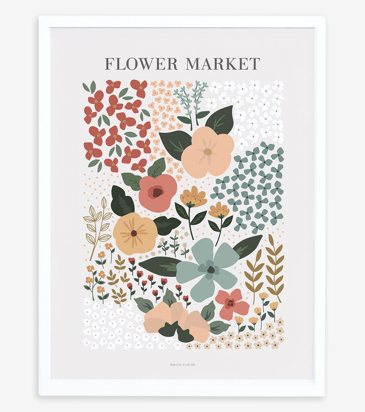 BLOEM - Lasten juliste - Kukkamarkkinat