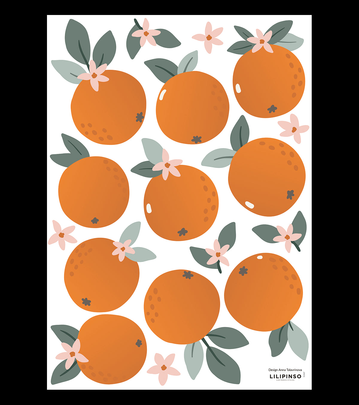 LOUISE - Seinätarrat - Appelsiinit